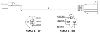 6-15p power cable