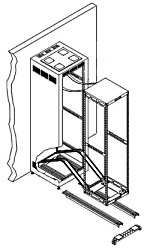 Rack in Host Enclosure Diagram