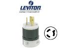 Picture of Leviton 4570-C - 15 AMP NEMA L6-15P Locking Power Plug