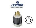 Picture of Leviton 2611 - 30 AMP NEMA L5-30P Locking Power Plug