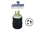 Picture of Leviton 2621- 30 AMP NEMA L6-30P Locking Power Plug
