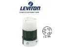 Picture of Leviton 4579-C NEMA L6-15R 15 AMP Locking Power Connector