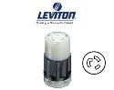 Picture of Leviton 2323 NEMA L6-20R 20A Locking Power Connector