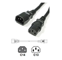 Picture of C14 to C13 Power Cords 13A/250V 16/3 AWG