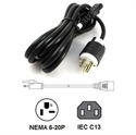 Picture of NEMA 6-20P to IEC C13 Power Cords