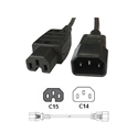 Picture of IEC C14 to C15 Power Cords