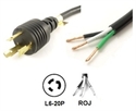 Picture of L6-20P to ROJ Power Cords