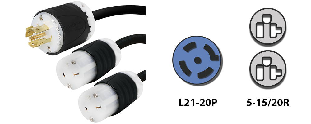 Locking splitter