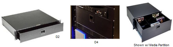middle atlantic storage drawer