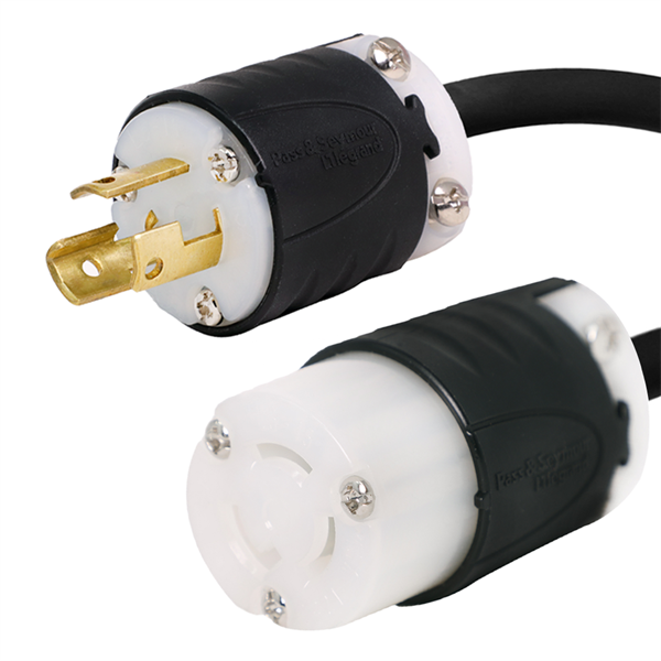 15 Foot L5-15 Extension Cord Rated for 15A, 125V