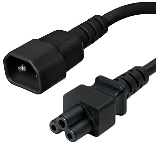 4 Foot C14 to C5 Hybrid 2.5A, 250V, 18/3 SJT