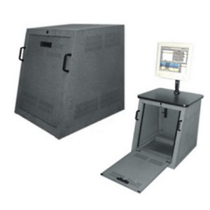 Middle Atlantic ISRK-12GY Under Desk Mobile Studio Rack - Custom A/V Rack