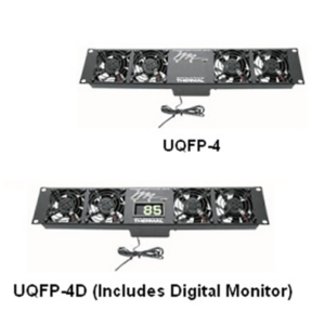 Ultra Quiet Fan Panels - Custom A/V Rack
