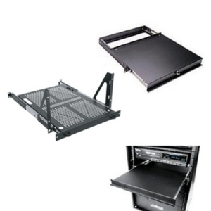 Middle Atlantic 2-Point Sliding Rack Mount Shelves - Custom A/V Rack