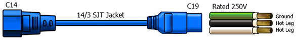 c14 c13 power cable