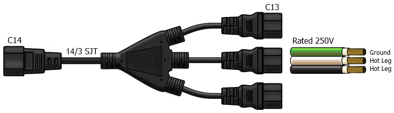 c14 c13 power cable