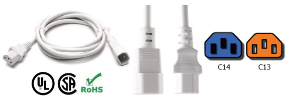 C14 to C13 power cord