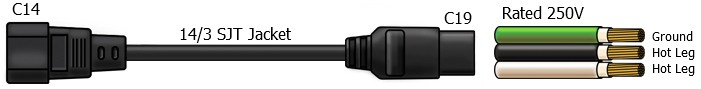 c14 c13 power cable