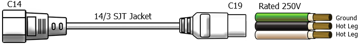 c14 c13 power cable