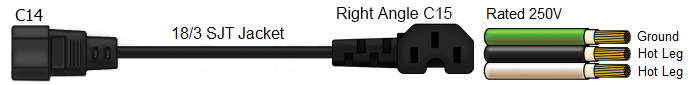 c14 c13 power cable