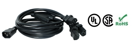 C14 to C13 power cord