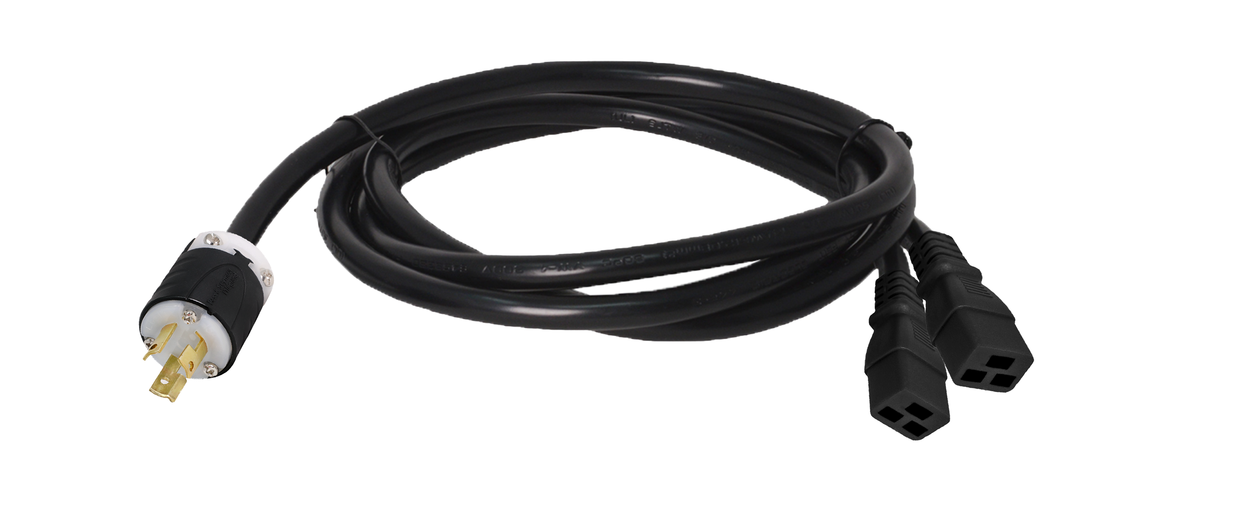 splitter power cord, l6-15 C19