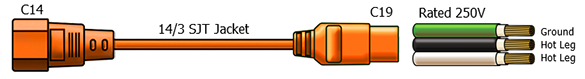 c14 c13 power cable