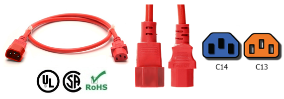 C14 to C13 power cord