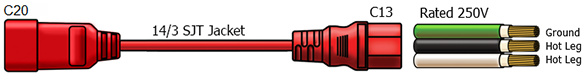c14 c13 power cable