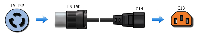 5-15 pc power cable