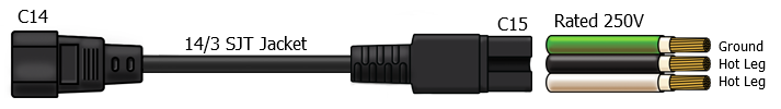 c14 c13 power cable