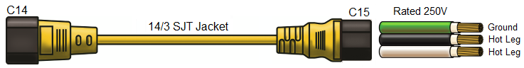 c14 c13 power cable