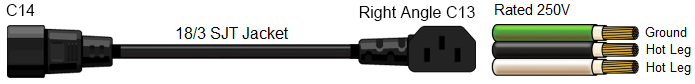 c14 c13 power cable