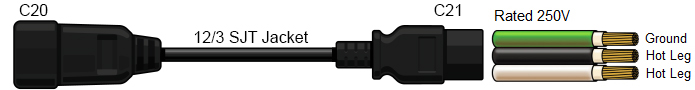 c14 c13 power cable