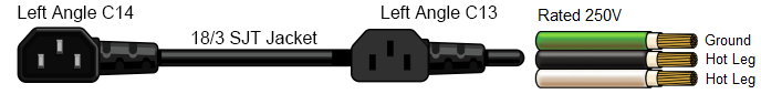 c14 c13 power cable
